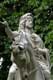 Louis XIII, roi de France � moustache et couronne de laurier, � cheval
