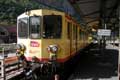 Locomotive train jaune électrique