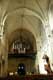 Voute bombée à fines nervures et orgue / France, Poitou, Poitiers, Ste Radegonde