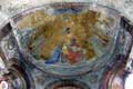 Christ couronnant la Vierge, fresque chapelle / France, Poitou, Poitiers, Ste Radegonde