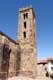 Tour carrée, crénelée, à fenêtres plein cintre sur trois étages / France, Languedoc Roussillon, Coustouges