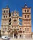 Cathédrale de grès rose de style plateresque Sant Maria / Espagne, Castille, Astorga