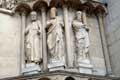 St Paul et St Pierre, porte du Sarmental / Espagne, Castille, Burgos, Cathedrale