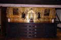 Armoire de bois sculpté, richement décorée / Espagne, Cote Basque, Azpetia, San Ignacio de Loyola