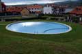 Piscine ronde / Espagne, Cote Cantabrique, Comillas