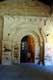 Portail de marbre, accès à l'église depuis le cloître / Espagne, Cote Cantabrique, Santillana del Mar