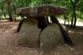 Le plus connu des 3000 mégalithes de Galice / Espagne, Galice, Oleiros, Dolmen de Axeitos