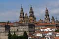 La cathdrale baroque et les batiments alentours