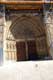 Portail latéral : Christ et évangélistes / Espagne, Leon, Cathedrale Santa Maria de Regla