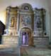 Retable placé dans la nef au XVIIe / France, Bretagne, Rochefort en Terre