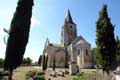 Chevet de l'église romane / France, Poitou, Aulnay de Saintonge