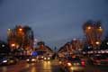 Champs élysées illuminés de nuit