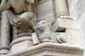 Le lion, symbole de l'évangéliste Marc / France, Paris, Cathedrale Notre Dame
