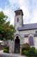 Clocher et entrée latérale