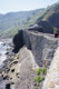 Muraille rejoignant le sanctuaire / Espagne, Pays Basque, San Juan Gaztelugatxe