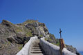 Escalier menant au sanctuaire