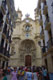 Facade baroque richement décorée / Espagne, Pays Basque, San Sebastian