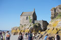 Chapelle st Aubert au pied du mont / France, Normandie, Mont Saint Michel