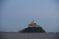 Mont St Michel à la tombée de la nuit / France, Normandie, Mont Saint Michel