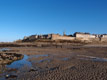 La ville vu  la plage