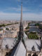 Flèche de Notre Dame et la Seine / France, Paris, Notre Dame