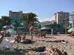 Touristes sur la plage / USA, Floride, Fort Lauderdale