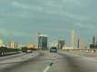Autoroute traversant la ville / USA, Floride, Miami