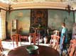 salle � manger et chemin�e / USA, Floride, Miami, Villa Vizcaya