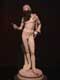 Narcissius, marbre, copie d'une statue de Pompéi / USA, Floride, Sarasota, Ringling museum of art