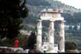 3 colonnes marbrÃ©es temple d'Athena / Grece, Delphes