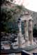 Colonnes marbrÃ©es du temple d'Athena / Grece, Delphes