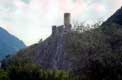Château fort sur rocher, Martigny / Suisse, Valais