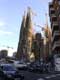 Vue générale de la Sagrada Familia / Espagne, Barcelone