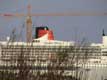 Queen mary 2 / France, Bretagne, St Nazaire