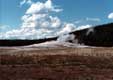 old faithfull geyser / USA, Wyoming, Yellowstone