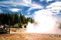 geyser en activit� / USA, Wyoming, Yellowstone