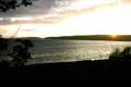 Coucher de soleil sur le lac / Ecosse, Gairloch, Loch Maree
