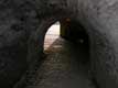 Tunnel d'entrée dans le fort de Godefroi de Bouillon