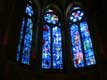 Vitraux de Chagall chapelle axiale / France, Champagne, Reims